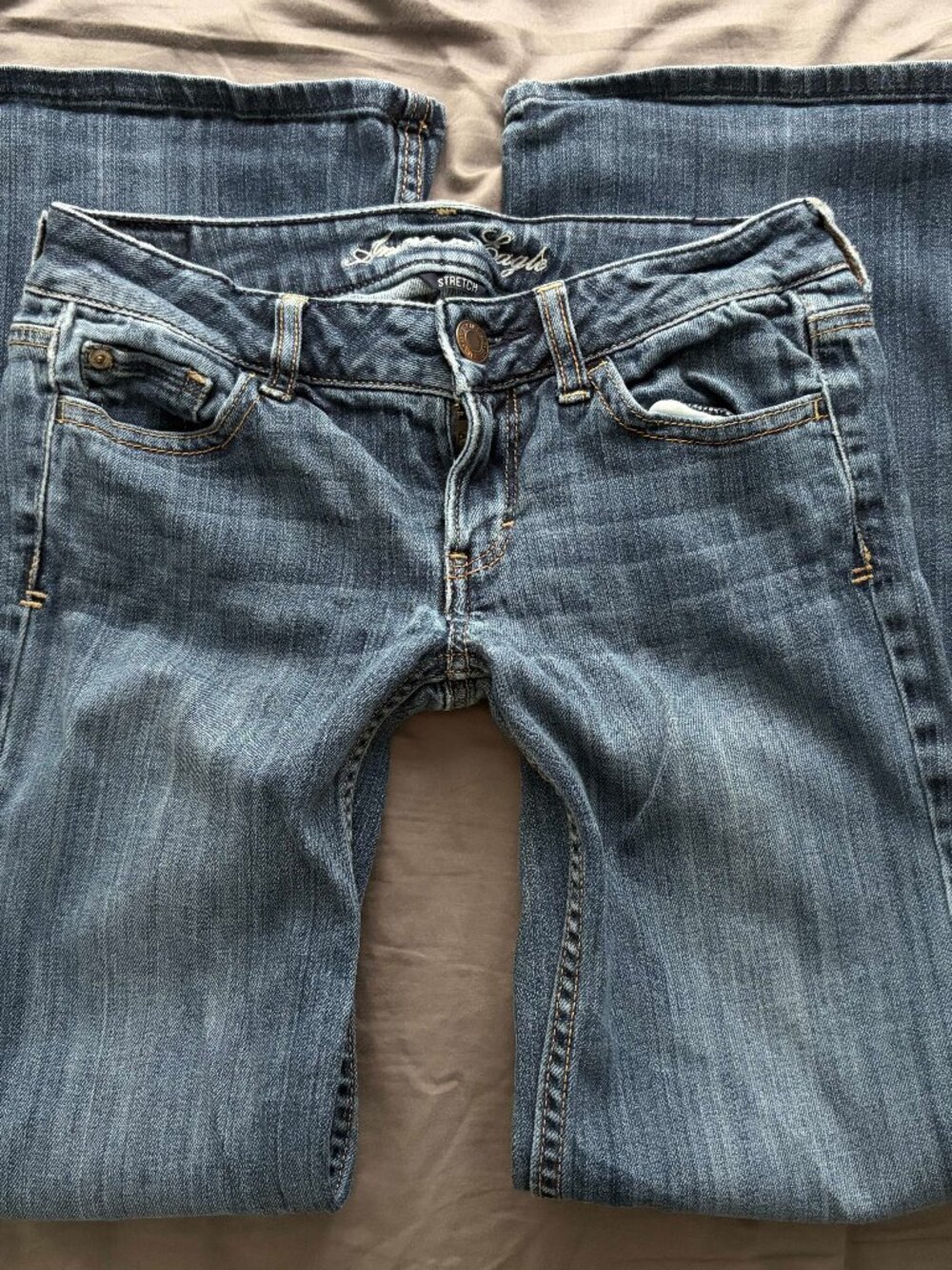 american eagle hipster stretch denim - 2